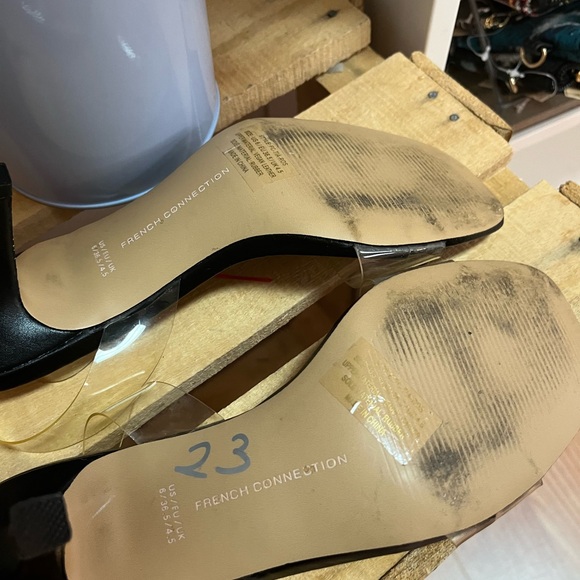 French Connection Black Women's Sandals - Picture 4 of 4